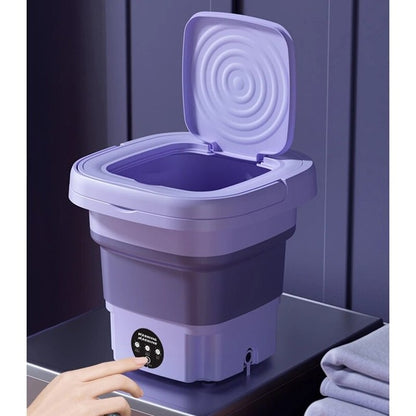 Mini Lavadora portatil con Jabon