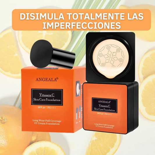 Base con Vitamina C y Protector Solar